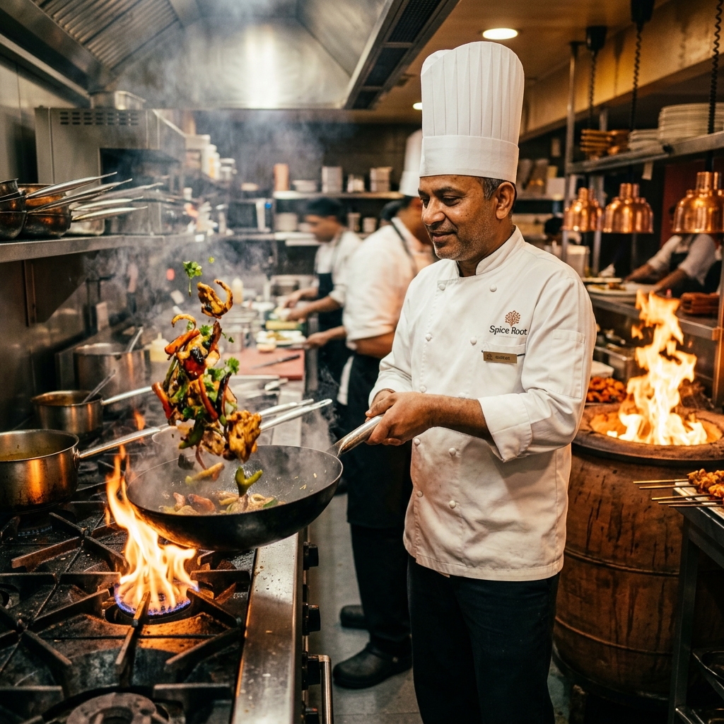 Head Chef Sanjay Sharma